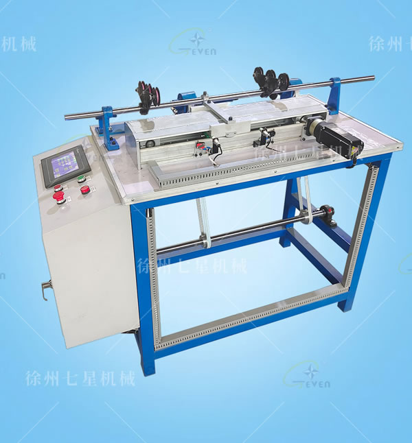 PLC伺服雙頭電子復(fù)繞機(jī)